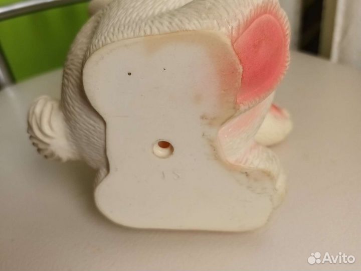 Заяц резиновый винтаж