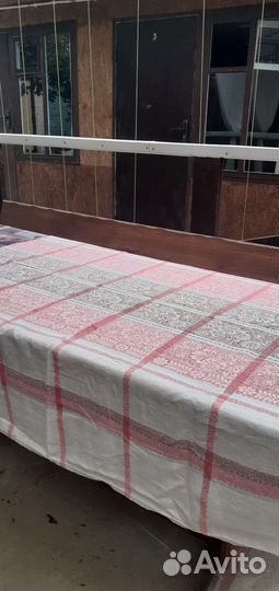 Скатерть льняная жаккардовая СССР