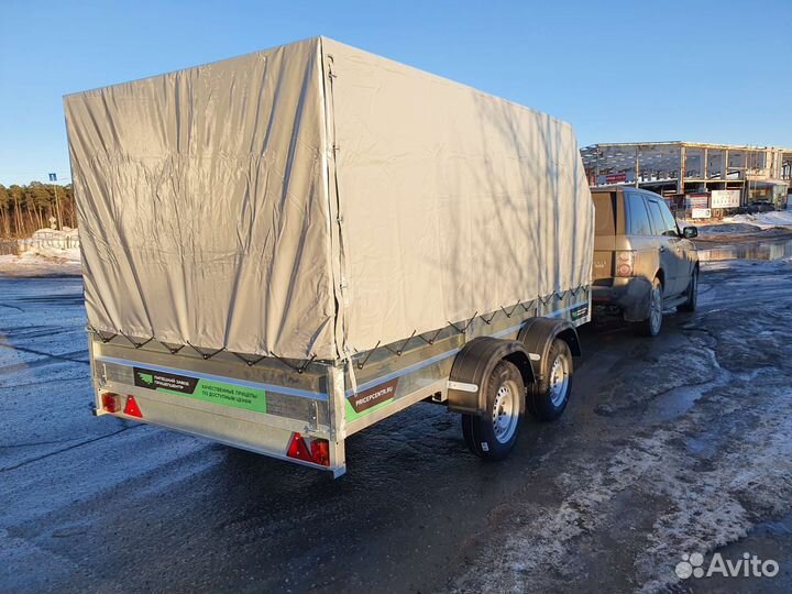 Прицеп двухосный Титан 3.50*1.80