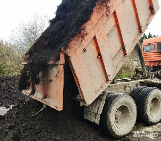 Чернозем, земля, плодородный грунт