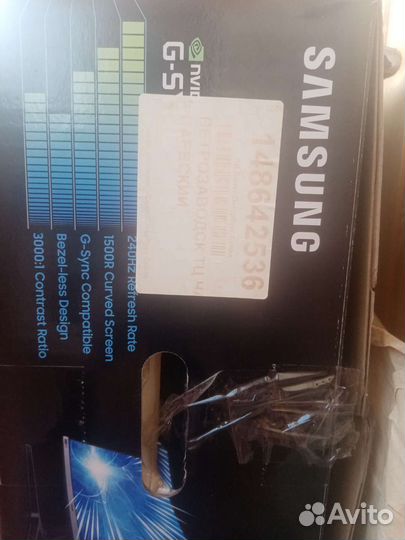 Монитор Samsung разбита матрица