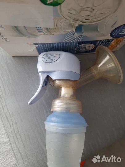 Молокоотсос avent электрический