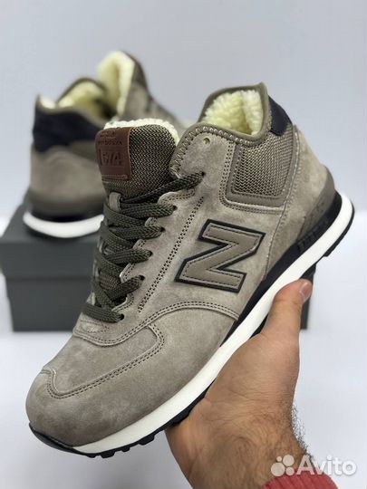 Кроссовки. New balance 574 зима