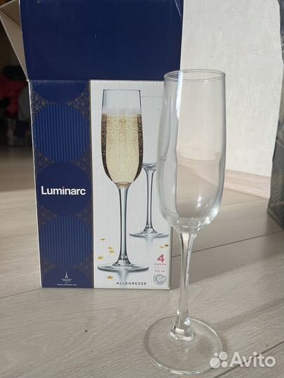 Бокалы для шампанского luminarc