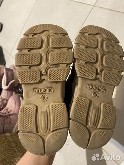 Ботинки демисезонные для девочки размер 30