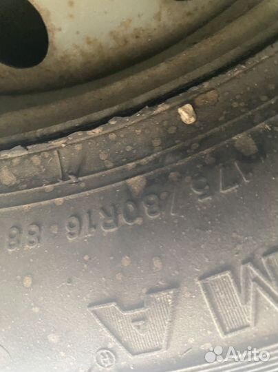 Колеса р16 на Ниву