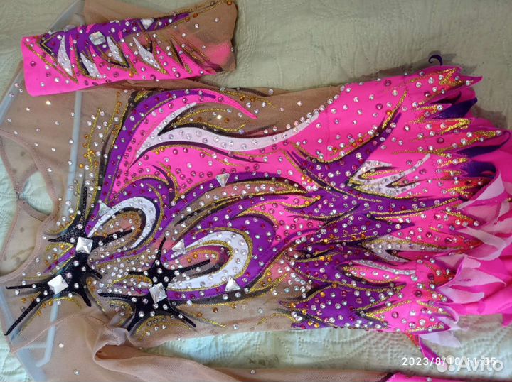 Купальник для художественной гимнастики 130-140