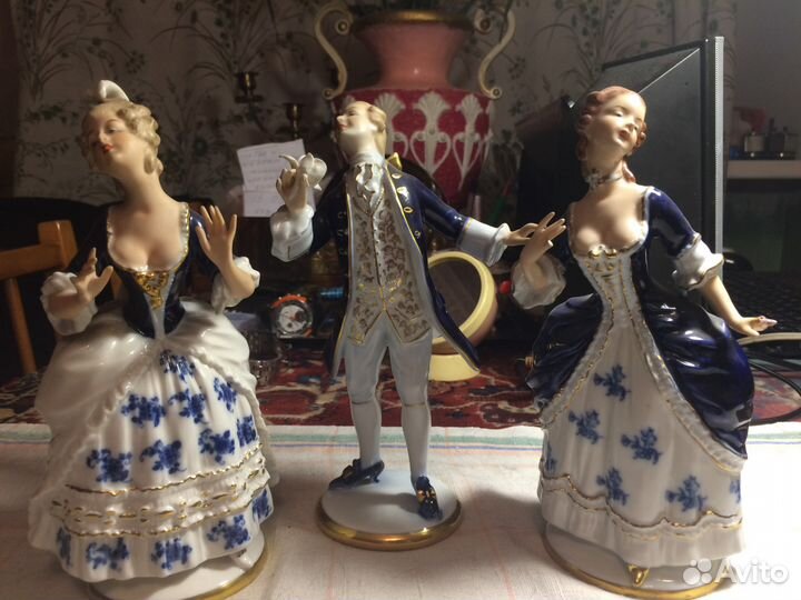 Статуэтки фарфор Германия, старый Китай