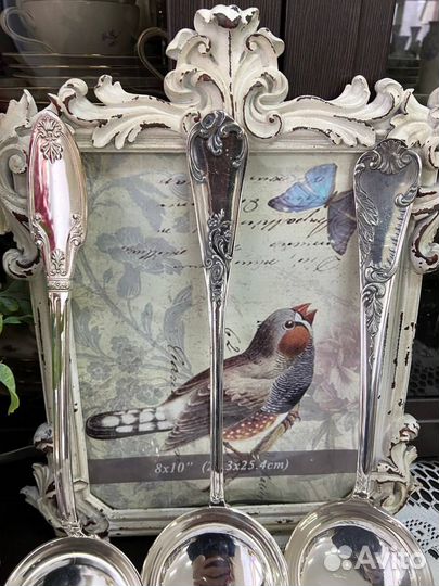 Половники. Франция. Серебрение