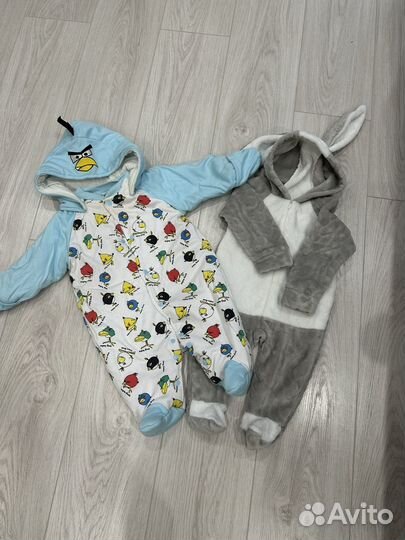 Детские вещи пакетом с 56-80 размерв