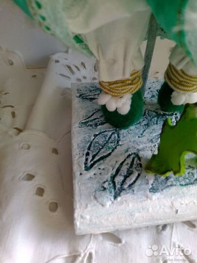 Подарок бабушке Ангел божий одуванчик ручная работ