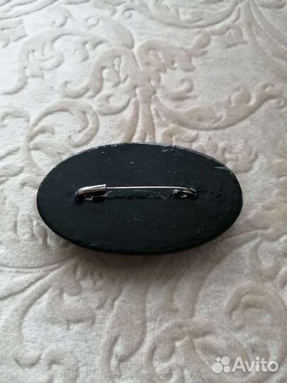 Брошь СССР. Ручная роспись