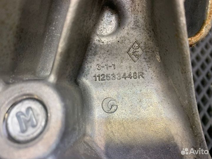 Опора кпп передняя левая Renault Duster 2