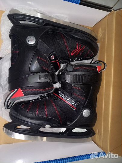 Коньки беговые раздвижные SK8 Hero Ice