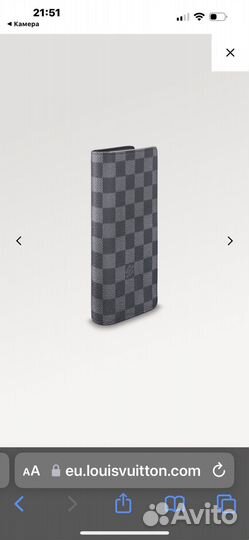 Louis vuitton кошелек мужской