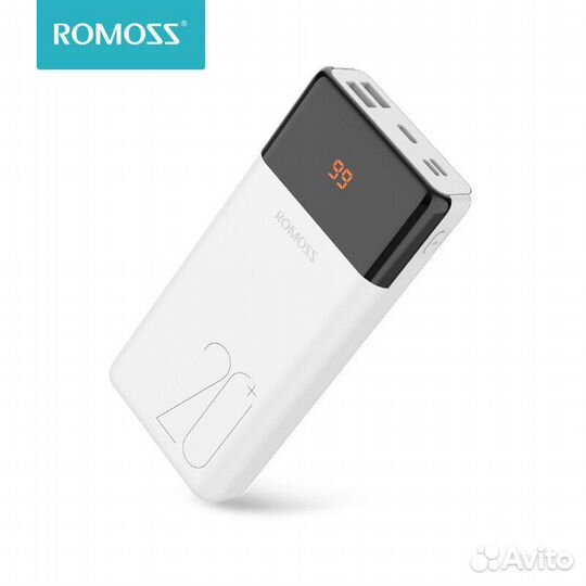Romoss LT20PS power bank 20000mah Гарантия