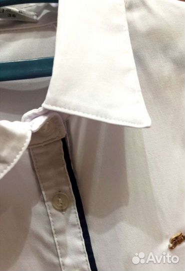 Блузка с длинным рукавом школьная