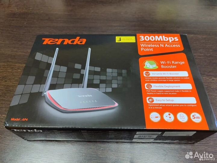 Wi-Fi роутер Tenda AP4