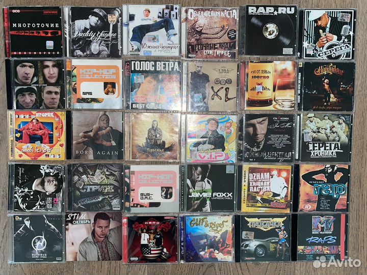 CD диски музыкальные рок и поп