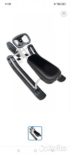 Детский снегокат новый