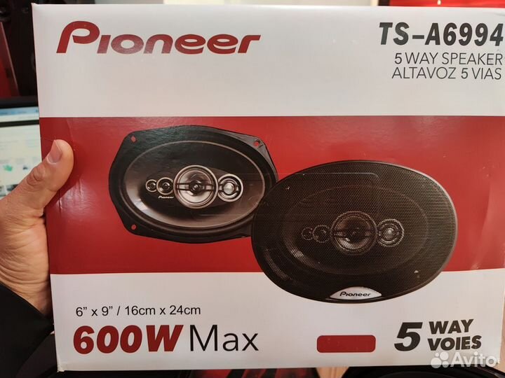 Колонки pioneer ts-a6994 600Wmax