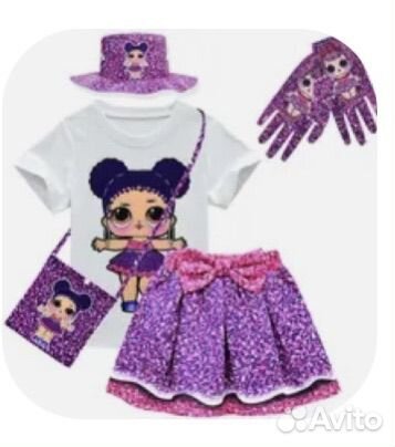 Костюм новогодний кукла лол