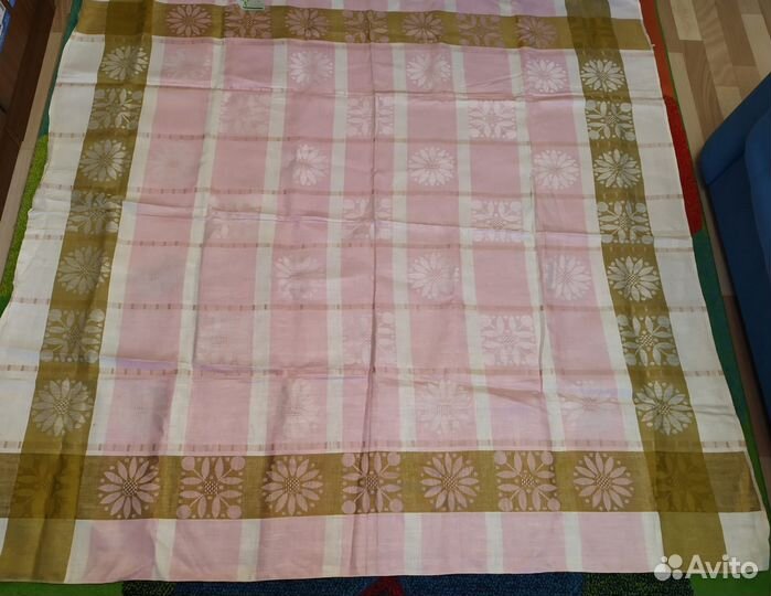 Скатерть льняная новая СССР