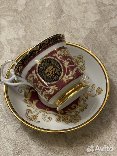 Чашка с блюбцем завода Pirken Hammer