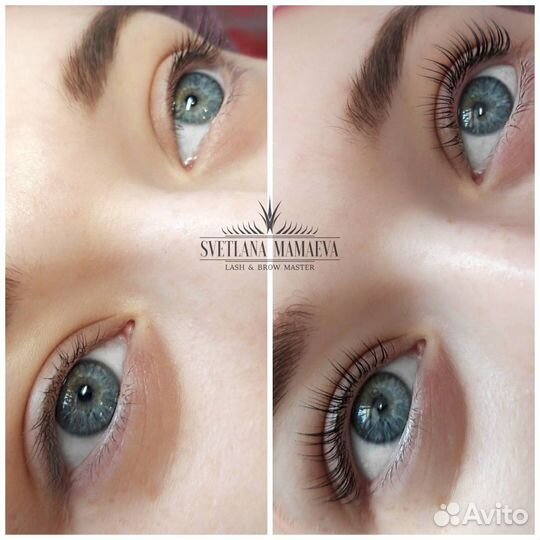 Ламинирование ресниц брови Балашиха