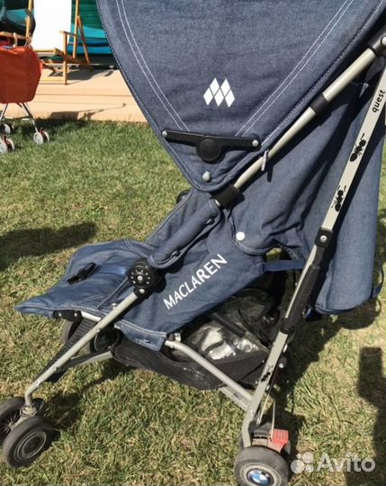 Коляска Maclaren Qwest denim indigo