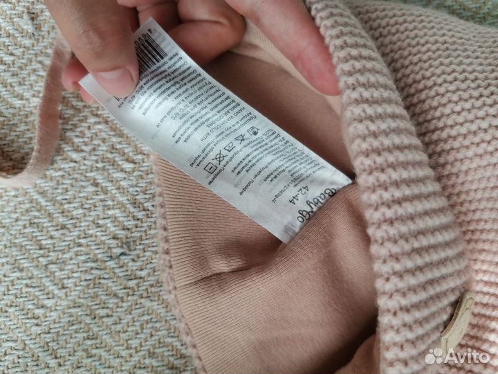 Шапка для девочки утеплённая 42-44