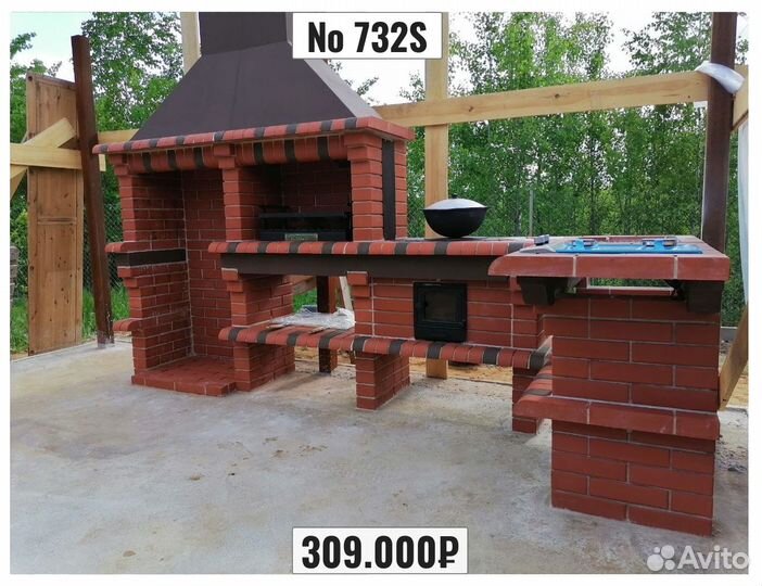 Модульные печи барбекю