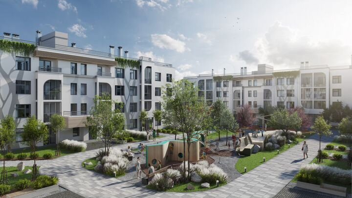 3-к. квартира, 79,6 м², 1/4 эт.