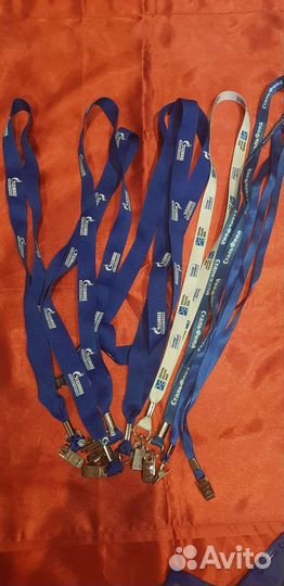 Лента для бейджа и бейджы