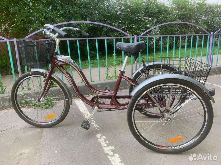 Велосипед грузовой трёхколёсный,Energi Stels