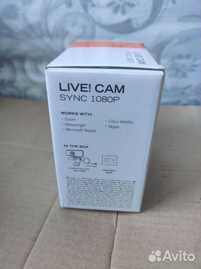 Веб-камера Creative Live Cam sync 1080P