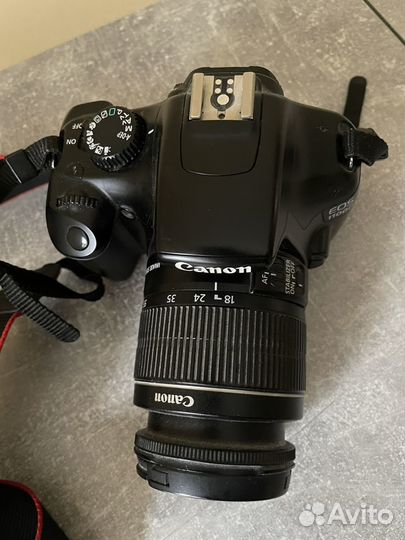 Зеркальный фотоаппарат Canon eos 1100d