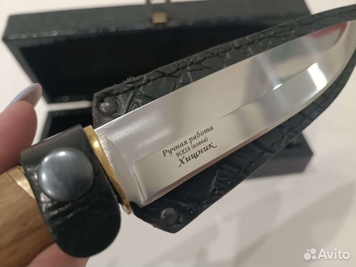 Нож охотничий ручной работы