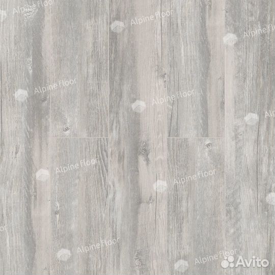 Кварцвиниловая клеевая плитка Alpine Floor