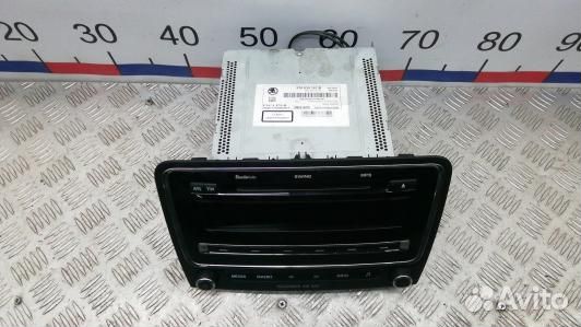 Магнитола skoda superb 2 (XML24I401)