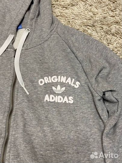 Толстовка зип adidas