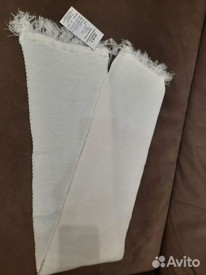 Кашне белый