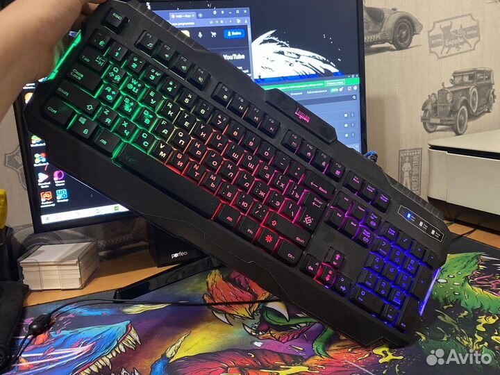 Игровая клавиатура с подсветкой от Legion