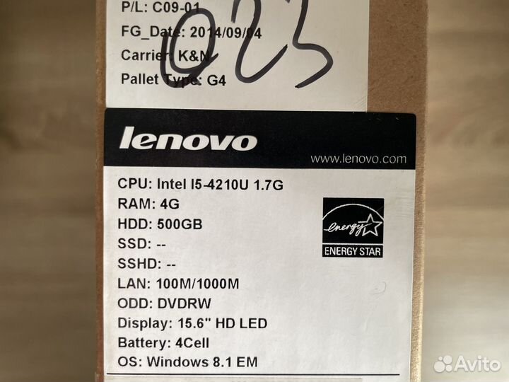 Ноутбук Lenovo IdeaPad G5070