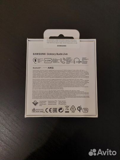 Беспроводные наушники Samsung Galaxy Buds Live