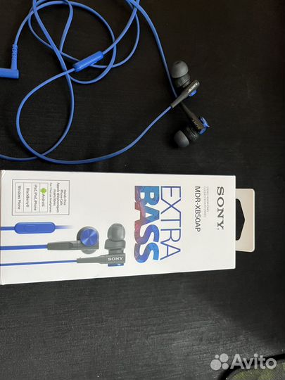 Наушники sony mdr-xb50ap