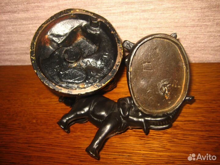 Чугунная статуэтка