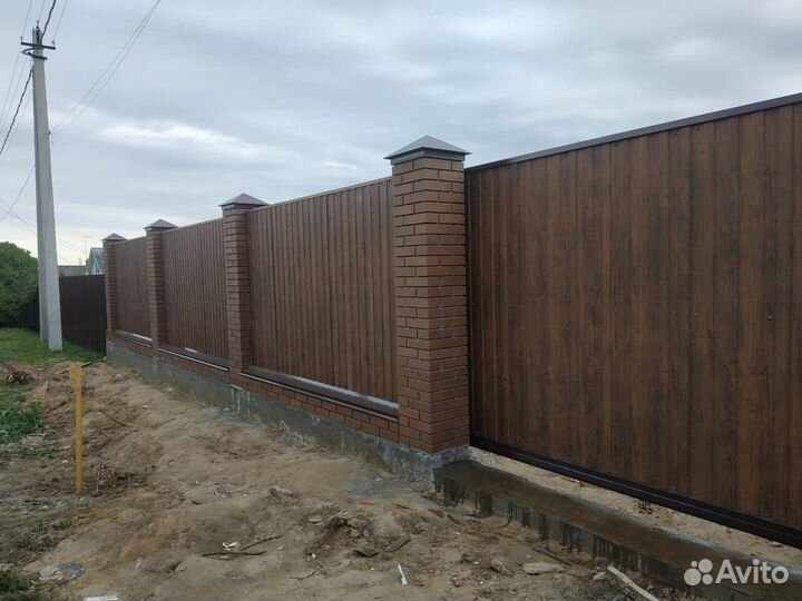 Монтажники заборов,навесов и откатных ворот в М.О