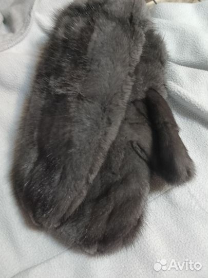 Варежки из норки