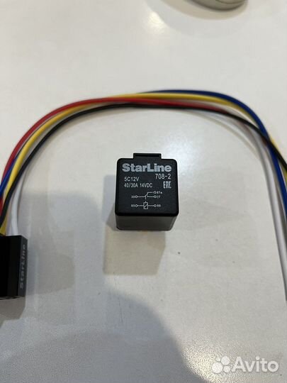 Реле 12в 5 контактов